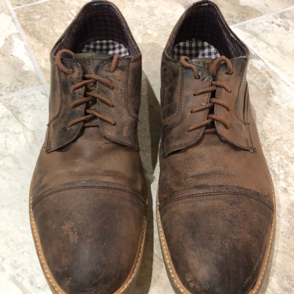 Ben Sherman Leather Cap Toe Oxford - Picture 3 of 3